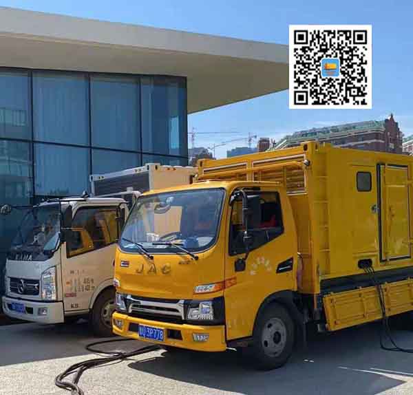 青松乡出租发电车